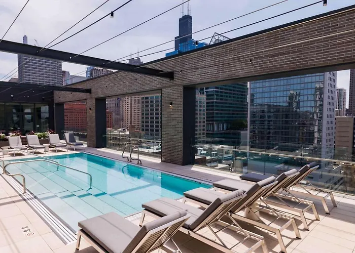 Apartamento W Loop 2br W Pool Gym Lounge Nr L Chi-748 *